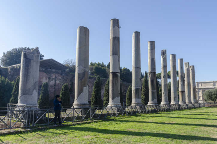 57 - Italia - Roma - Foro Romano - templo de Venus y Roma